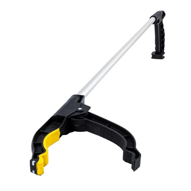 Pick Up Tool with Magnet 760mm Handle with Rotatable Head Yellow – image 2