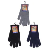 Gloves Mens Basic Knit Black, Grey & Navy – image 3