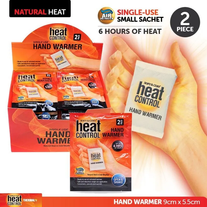Hand & Body Warmer Single-Use 2pk 9cm X 5cm Up To 6hrs – image 4