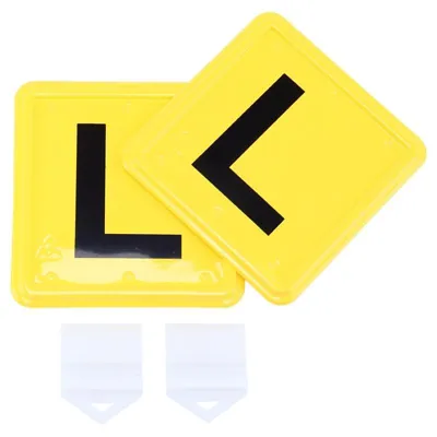 Plate L All States Clip on 2pk