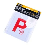 Plate P Nsw Red Clip on 2pk – image 3