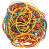 Rubber Bands Assorted Colour 100g – image 1