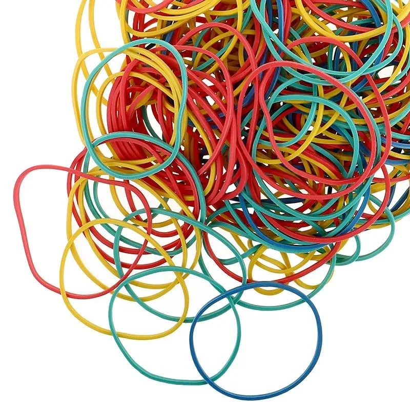 Rubber Bands Assorted Colour 100g – image 2