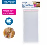 Premium Peel & Seal Cellophane Bags - 12cm X 28cm 50pk – image 4