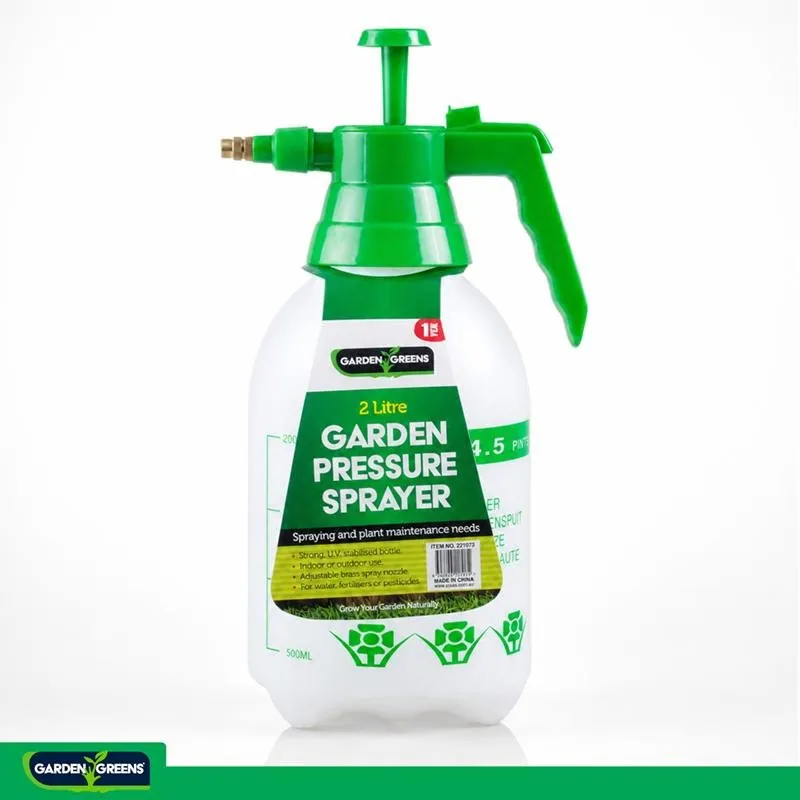 Pressure Sprayer Pump Action 2l White & Green – image 4