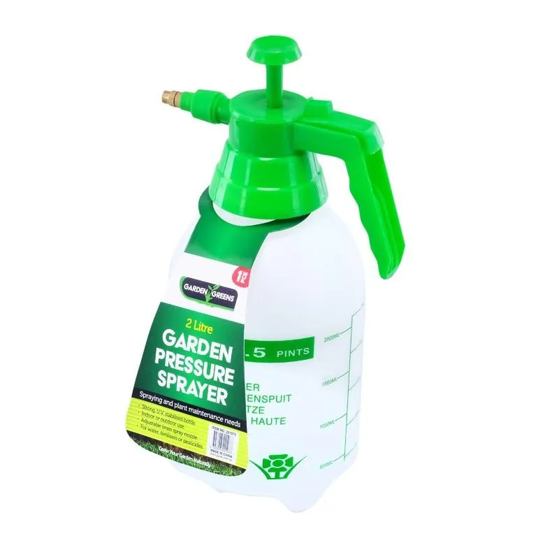 Pressure Sprayer Pump Action 2l White & Green – image 3