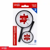 Magnifying Glasses 2pk - 1 X 90mm and 1 X 60mm – image 4