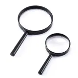 Magnifying Glasses 2pk - 1 X 90mm and 1 X 60mm – image 1
