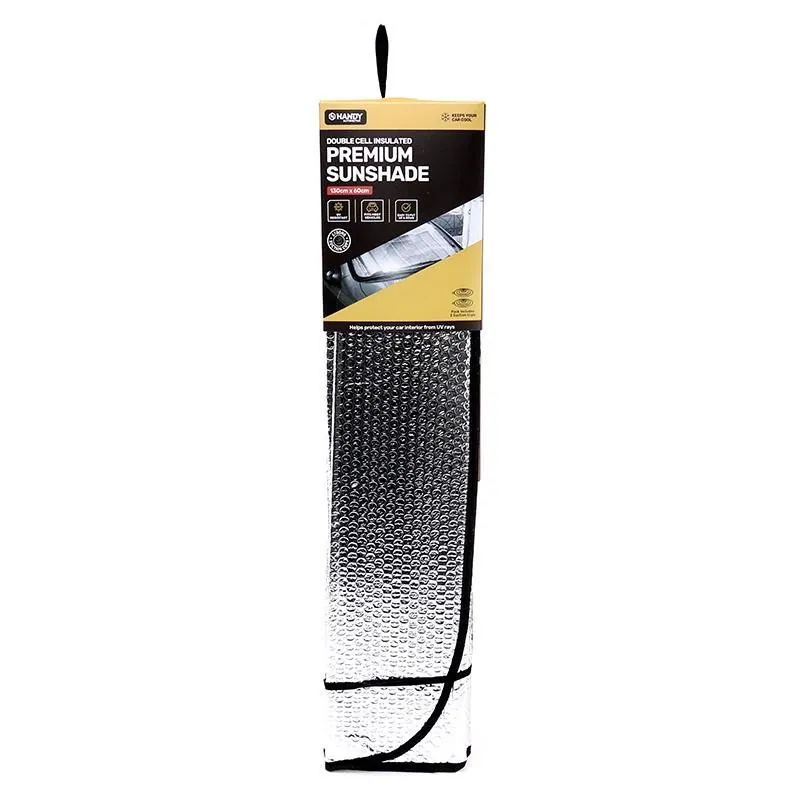 Window Sun Shade Premium Includes 2 Suctions 130cm X 60cm – image 4