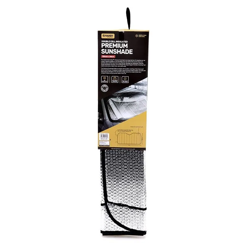 Window Sun Shade Premium Includes 2 Suctions 130cm X 60cm – image 3