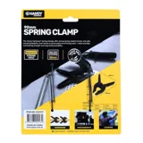 Clamp Spring Anti-Slip Nylon Handle Jaw Opening 45mm Length 90mm 4pc – image 3