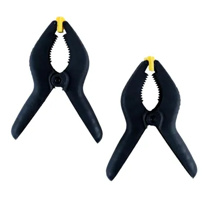 Clamp Spring Anti-Slip Nylon Handle 150mm 2pc
