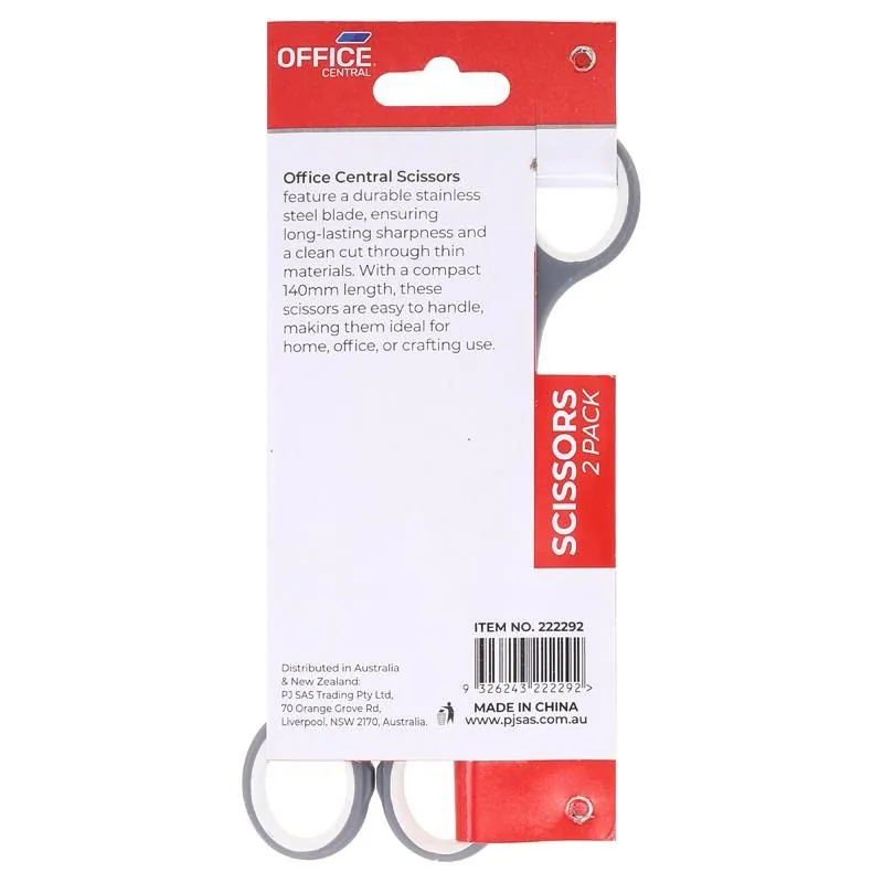 Scissors Stainless Steel Blade 14cm 2pk – image 3