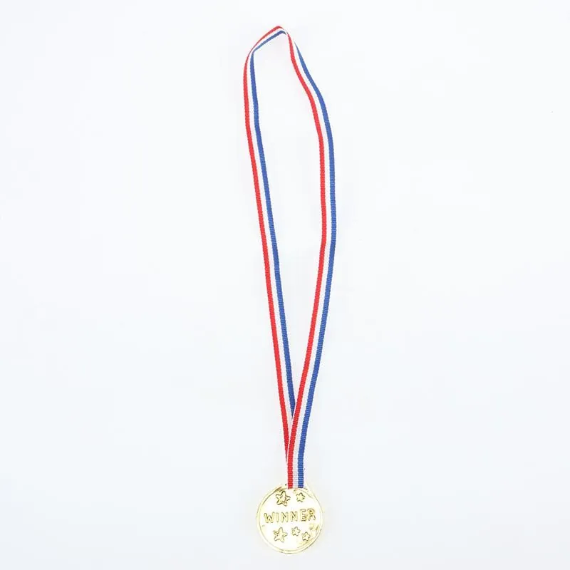 Medals with Ribbon 6pc Gold – image 2