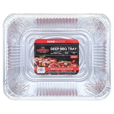 Foil Tray Deep Pan 32cm X 26xm X 10cm