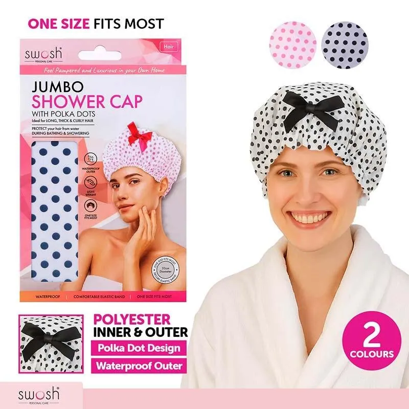 Jumbo Shower Cap - Ø33cm - 2 Assorted Colours – image 3