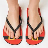 Thongs Christmas Adults 2 Assorted Designs 4 Sizes: S, M, L & XL – image 3