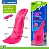 Heel, Arch, Forefoot Comfort Sponge Insoles (Women) 1pair – image 4