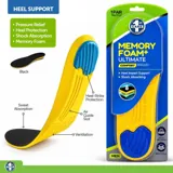 Memory Foam Ultimate Comfort Insoles (Men) 1pair – image 4