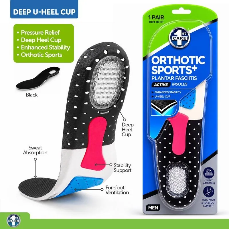Orthotic Sports Plantar Fasciitis Insoles (Men) 1pair – image 4