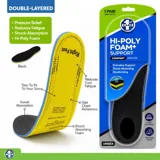 Poly Foam Support Insoles (Unisex) 1pair - Black – image 4