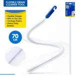Flexible Drain Cleaning Brush with Thick Bristle - 70cm – image 4