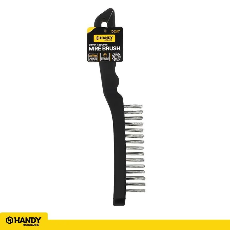 Wire Brush Plastic Handle (Carbon Steel Bristle) – image 4