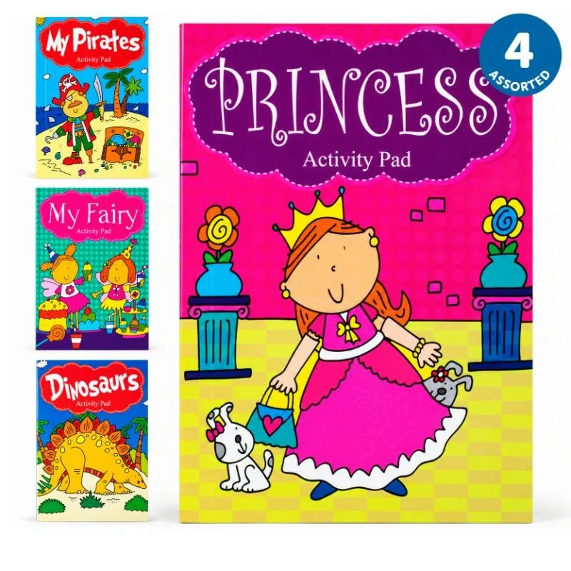 Book Activity Pad A6 96 Page Assorted – image 4