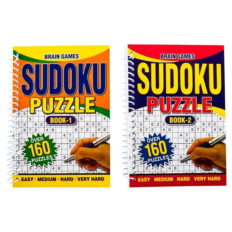 Book Sudoku Spiral Puzzle Book A5 144pg – image 4