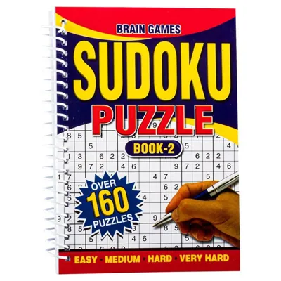 Book Sudoku Spiral Puzzle Book A5 144pg