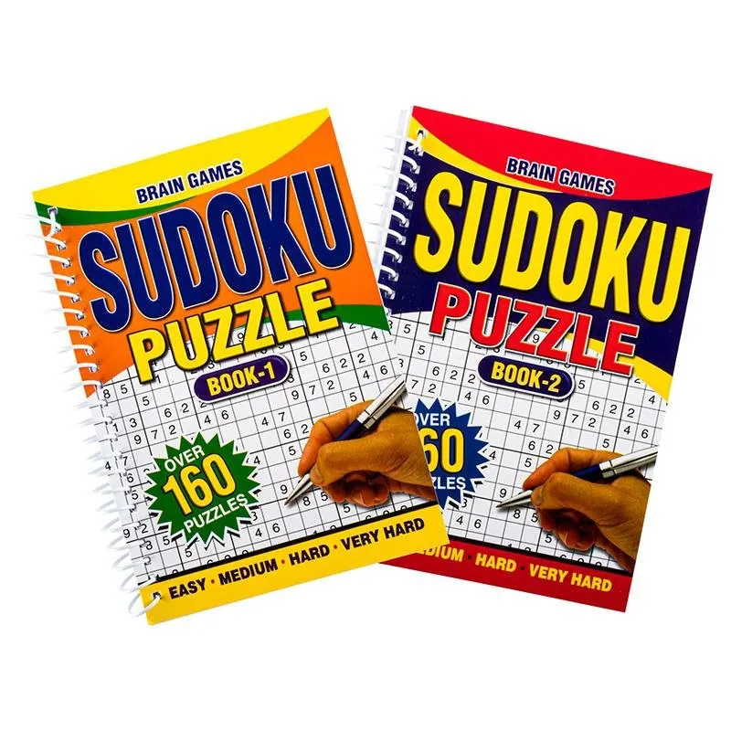 Book Sudoku Spiral Puzzle Book A5 144pg – image 3