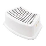 Step Stool Non-Slip 36cm X 24cm x13cm White – image 1