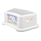 Step Stool Non-Slip 36cm X 24cm x13cm White – image 3