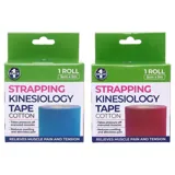 Tape Kinesiology Water-Resistant 5cm X 5m - Assorted Pink, Blue – image 1