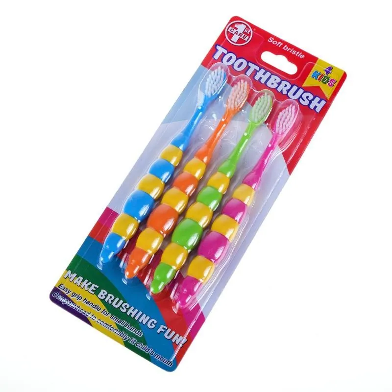 Toothbrush Children's - Soft Bristle 4pk – image 3