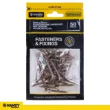 Bag of Countersunk Chipboard Mdf Screws Yellow Zinc Plated 5mm X 30mm 50pc – image 4