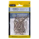 Bag of Countersunk Chipboard Mdf Screws Yellow Zinc Plated 5mm X 50mm 30pc – image 3