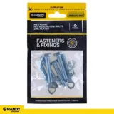 Bag of Hex Head Nuts & Bolts Zinc Plated M8 X 40mm 6pc – image 4