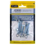 Bag of Hex Head Nuts & Bolts Zinc Plated M8 X 40mm 6pc – image 3