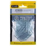 Bag of Countersunk Flat Head Nails Galvanised Iron 38mm 100pc – image 3