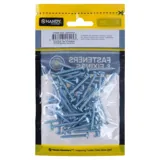 Christmas Bag of Truss Head Self Tapping Screws Zinc Plated 4mm X 30mm 60pc – image 3