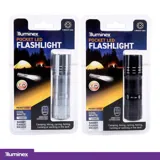 Flashlight Battery Operated 9 LED Red, Black, Blue & Silver Assorted 8.3cm X 2.5cm (Requires 3 X AAA Batteries, Not Included) – image 4