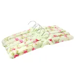 Coat Hanger Padded Satin Floral 5pk – image 2