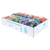 Fish Flower Aquarium Decoration with Shell Base 2pk - 3 Assorted Colours – image 3