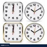 Clock Alarm 4 Assorted 9.5cm – image 4
