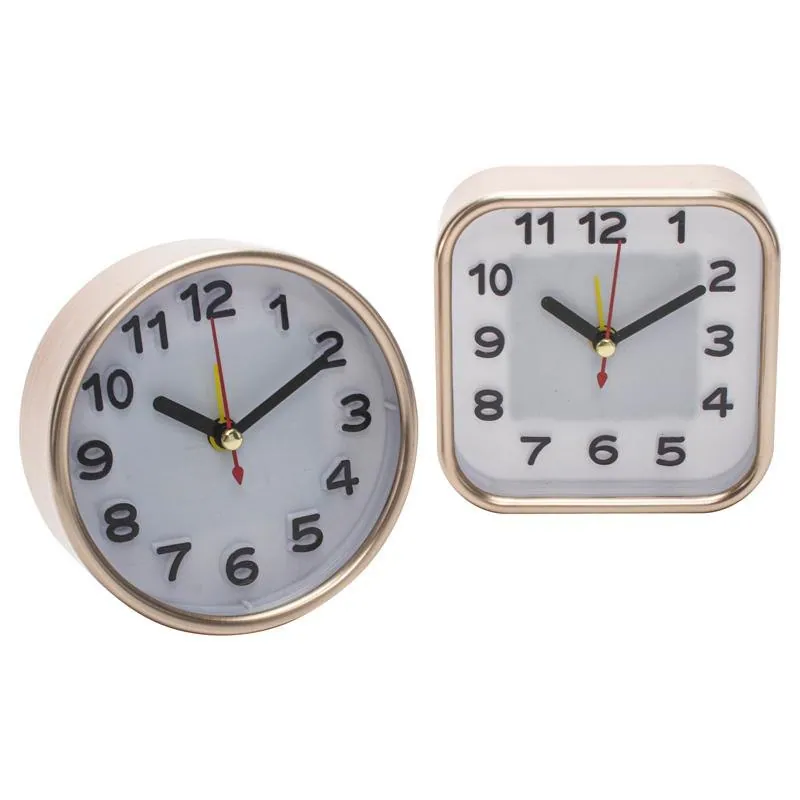 Clock Alarm 4 Assorted 9.5cm – image 2