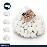 Decorative Pebble Stones White 1kg – image 4