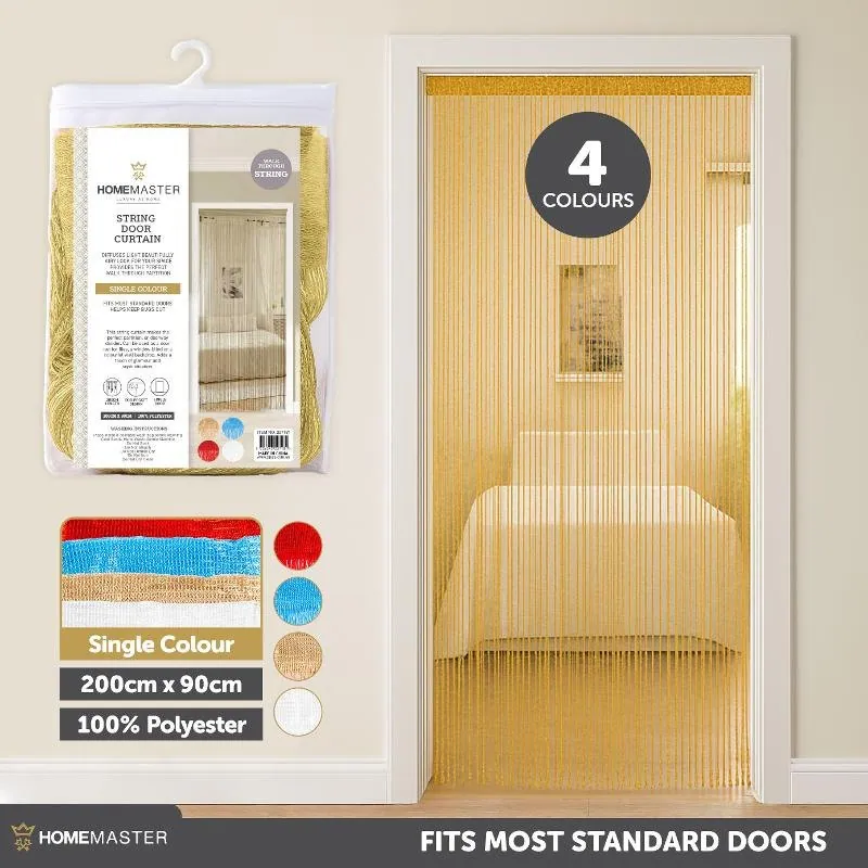 Curtain String Door Colour 200cm X 90cm – image 2