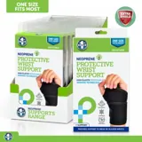 Support Premium Wrist Wrap & Strap (Adjustable) - Neoprene – image 4