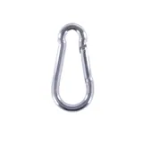 Carabiner Hook Iron Construction 10mm X 100mm (Holds Upto 40kg) – image 1